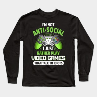 Video Game Long Sleeve T-Shirt